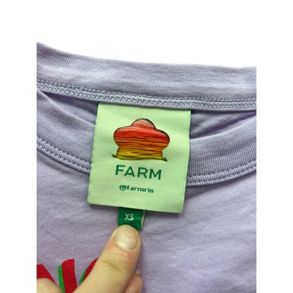 FARM Rio Going Bananas Graphic Print Muscle Tank Top - XS, Tropical - Picture 4 of 11